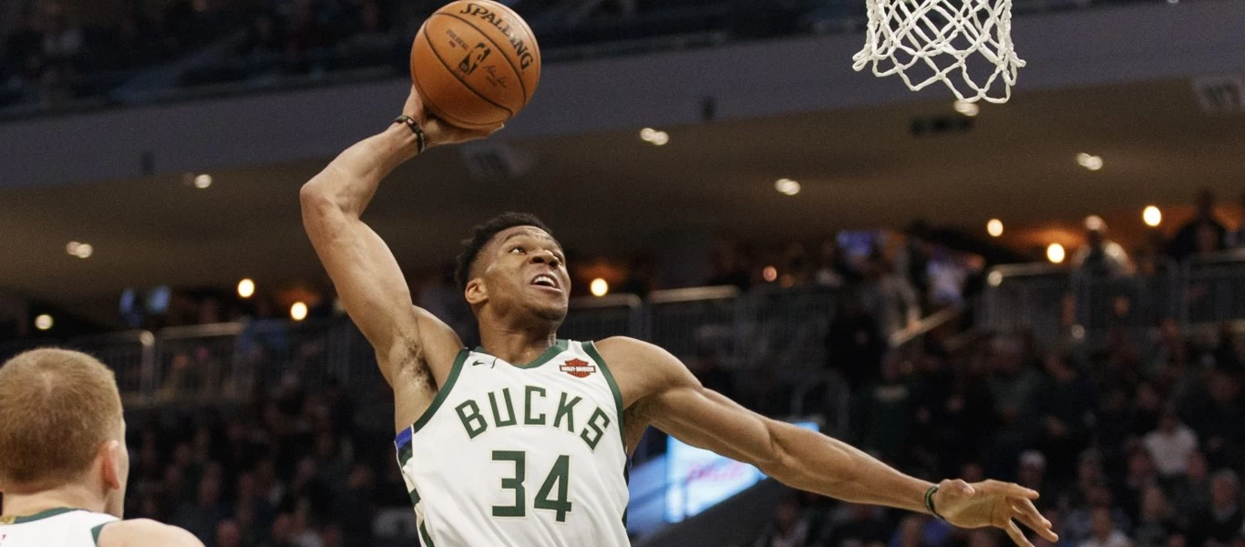 Δεν σταματάει πουθενά ο Γ.Αντετοκούνμπο με τους Μπακς - Σάρωσαν τους Πέισερς και πλησιάζουν στην πρωτιά στο ΝΒΑ (βίντεο)